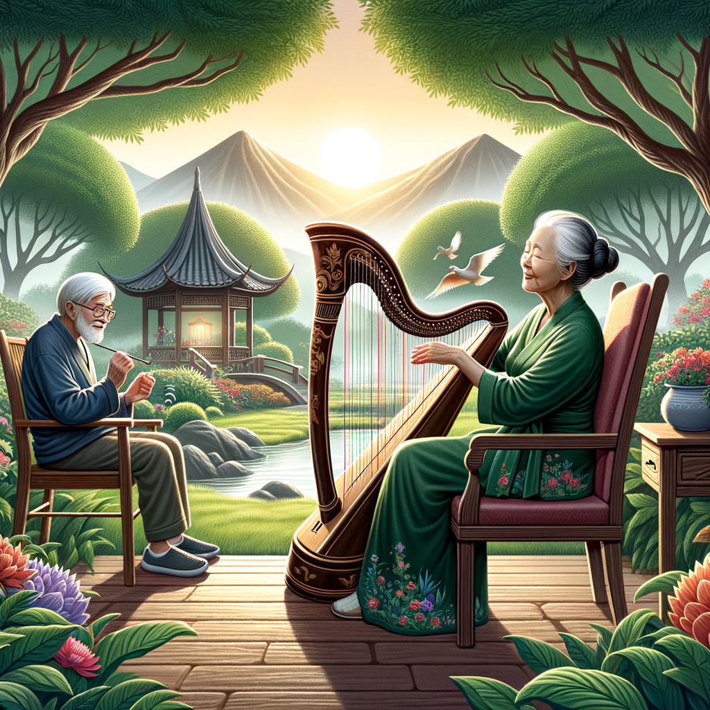Featured photo for article Therapeutic Music for Seniors