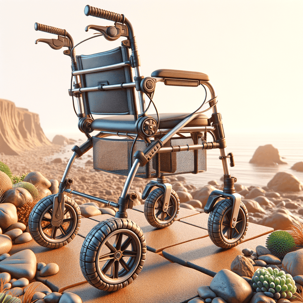 Featured photo for article 10 Best Rollator Walkers for Rough Surfaces